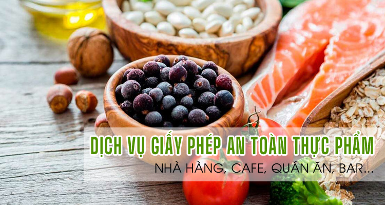 Dịch vụ giấy phép vệ sinh an toàn thực phẩm dịch vụ ăn uống (Trọn gói) Dịch vụ giấy phép vệ sinh an toàn thực phẩm dịch vụ ăn uống (Trọn gói)