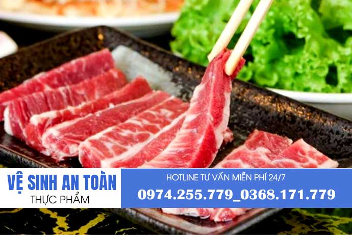 Xin giấy phép an toàn thực phẩm cơ sở đóng gói thịt đông lạnh