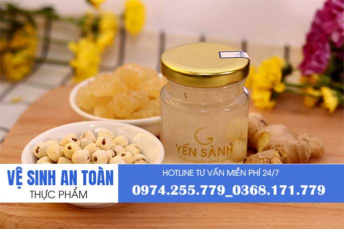 Xin giấy phép an toàn thực phẩm sơ chế đóng gói Yến Sào, Yến tinh chế