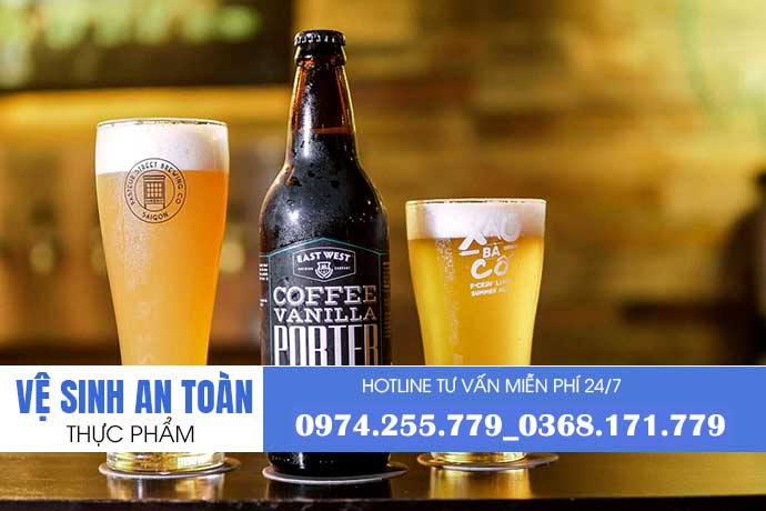 Xin giấy phép an toàn thực phẩm sản xuất bia tươi