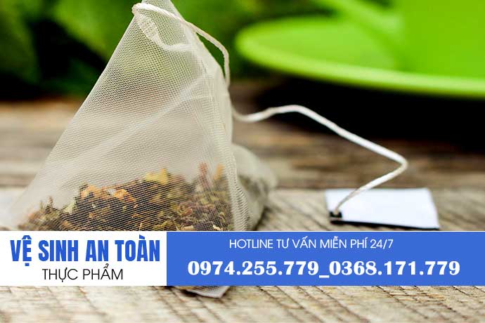 Xin giấy phép an toàn thực phẩm cho sản xuất trà túi lọc