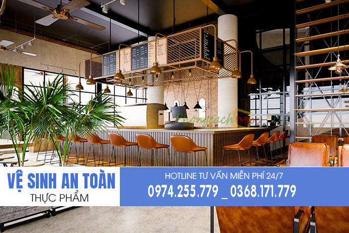 Dịch vụ kinh doanh trà sữa, café, quán ăn đường phố có phải xin giấy phép vệ sinh an toàn thực phẩm không?